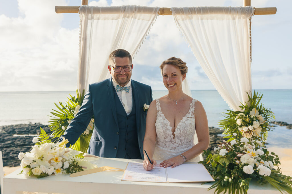 We take care of all the legal formalities if you get married in mauritius