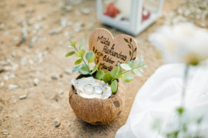 cocco per le tue fedi nuziali