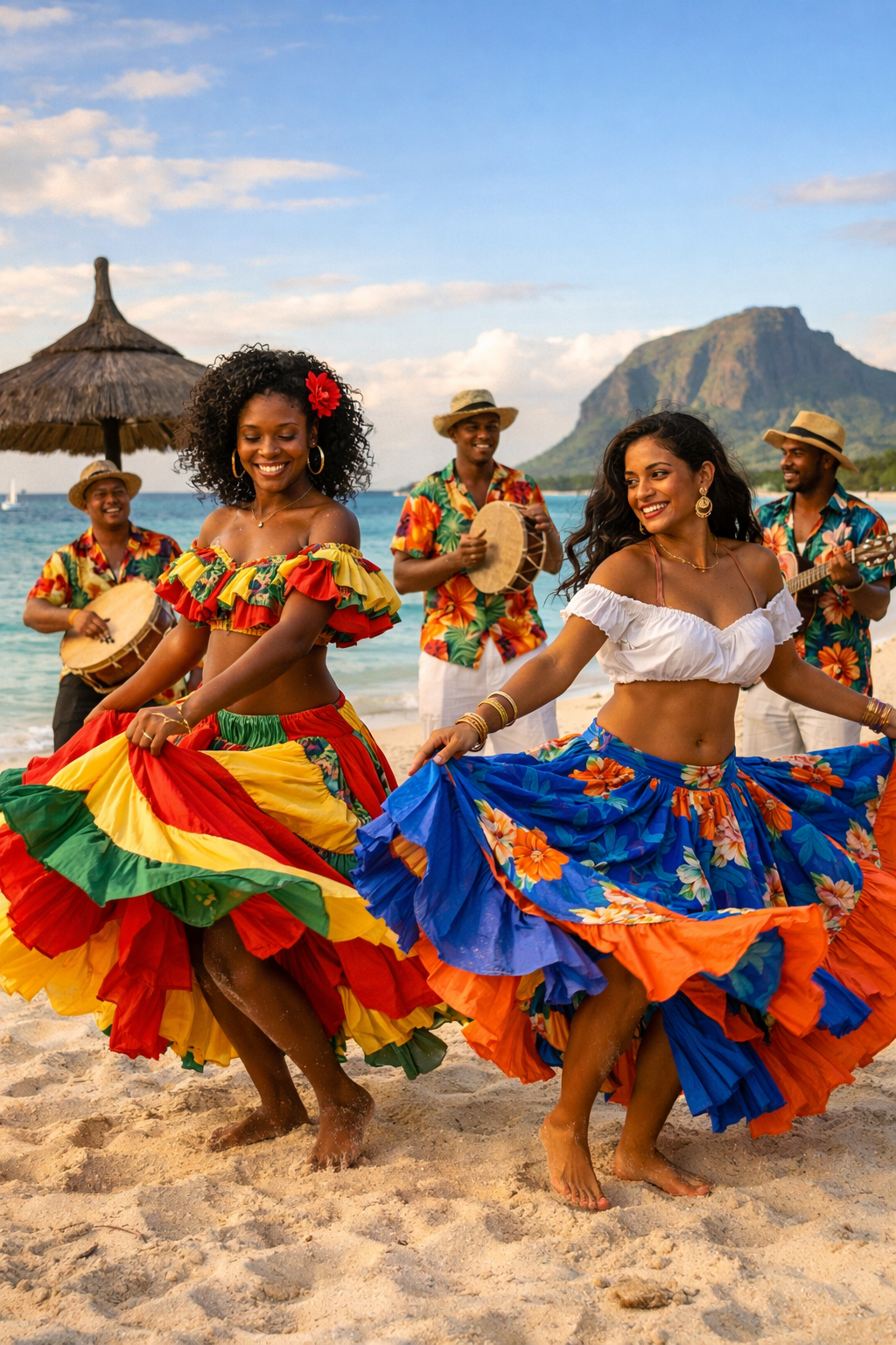 Sega-Tänzer von Mauritius