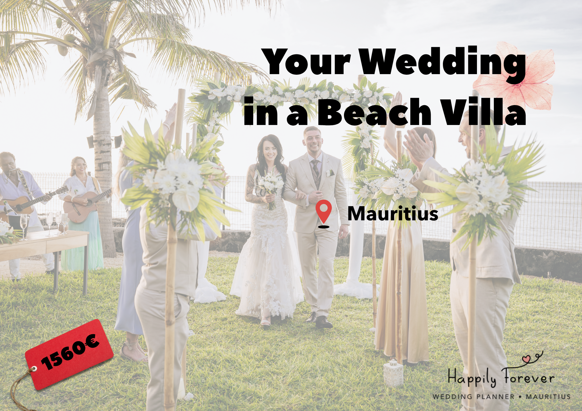 Beach Villa Wedding proposal