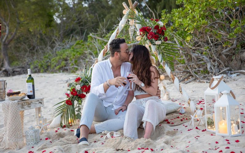 romantic marriage proposal